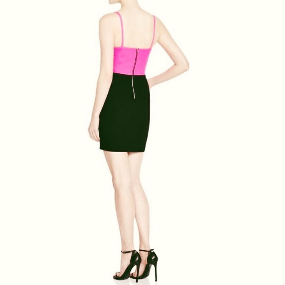 Lucy Paris Women’s Fuchsia and Black Size Small Mini Dress. New With Tags. NWT - Picture 2 of 11